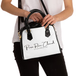 Load image into Gallery viewer, Jade Medium Blanco PRC Signature Shoulder Handbag
