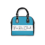 Load image into Gallery viewer, Jade Medium Aqua PRC Shoulder Handbag
