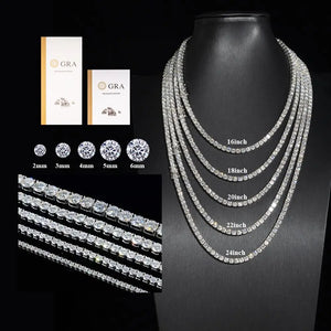 Iced VVS Moissanite Diamond Chain & Bracelet